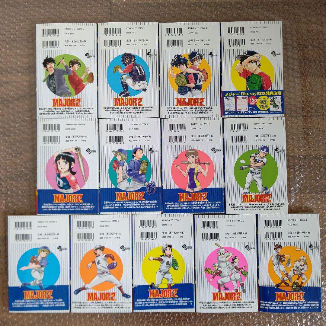 メジャー　全巻セット　メジャー全７８巻　 メジャーセカンド１〜２６巻　満田拓也
