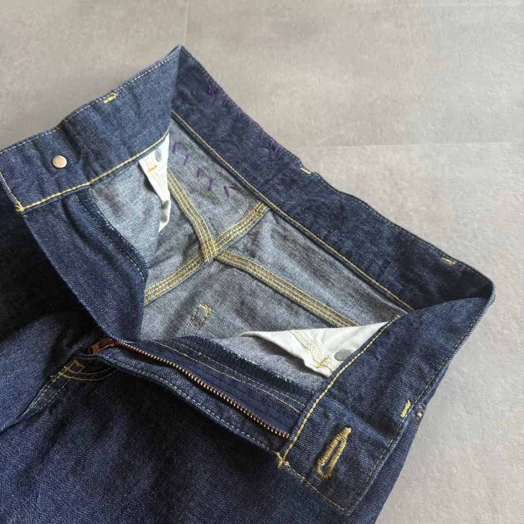 【美品✨️】RH オーガニックコットン　ストレートデニムパンツ　インディゴ