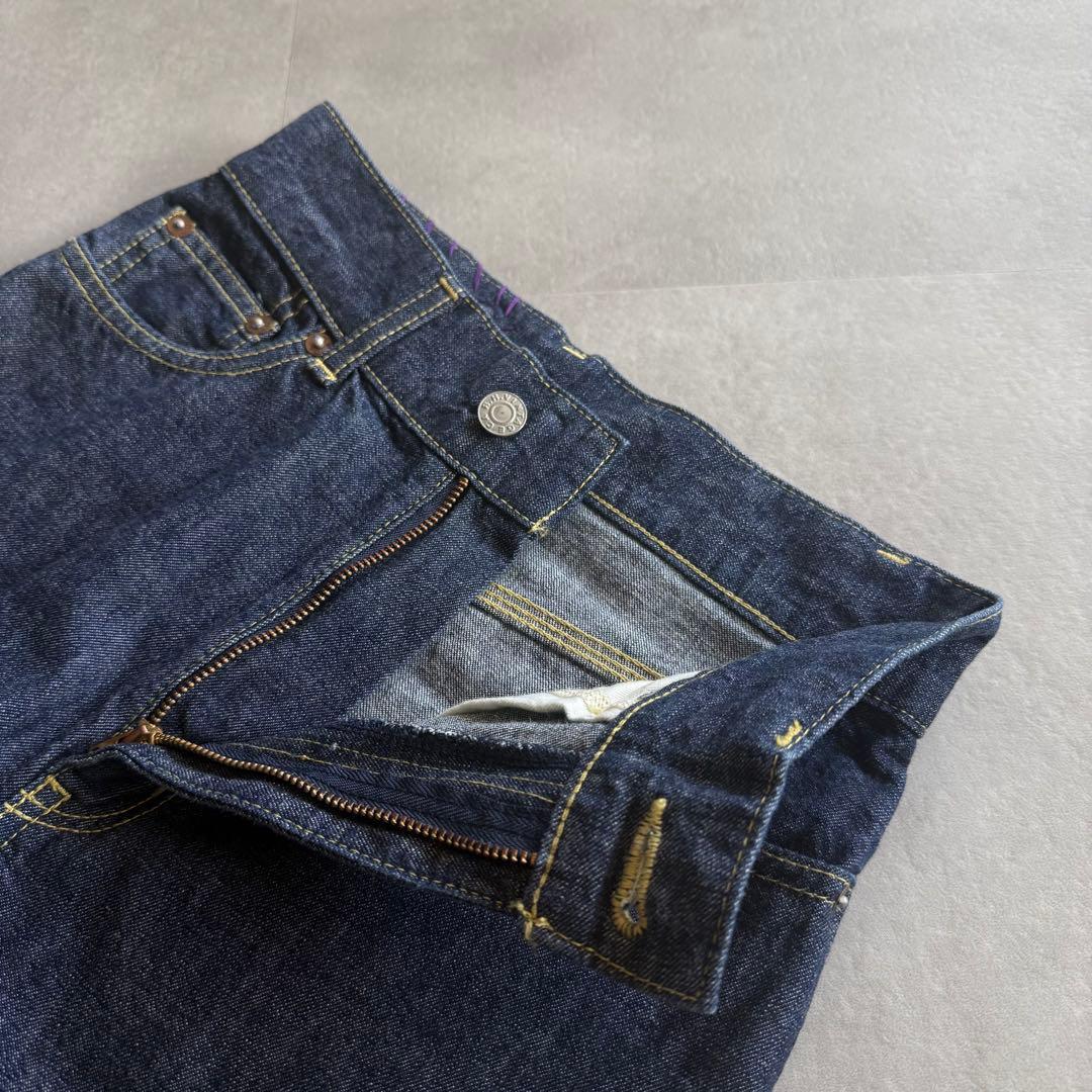 【美品✨️】RH オーガニックコットン　ストレートデニムパンツ　インディゴ