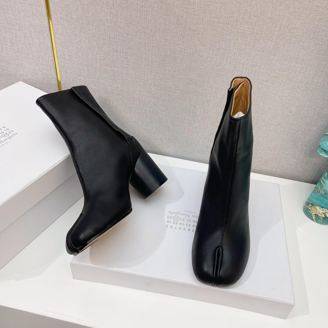 マルジェラ 足袋ブーツ 38 ヒール7.5cm