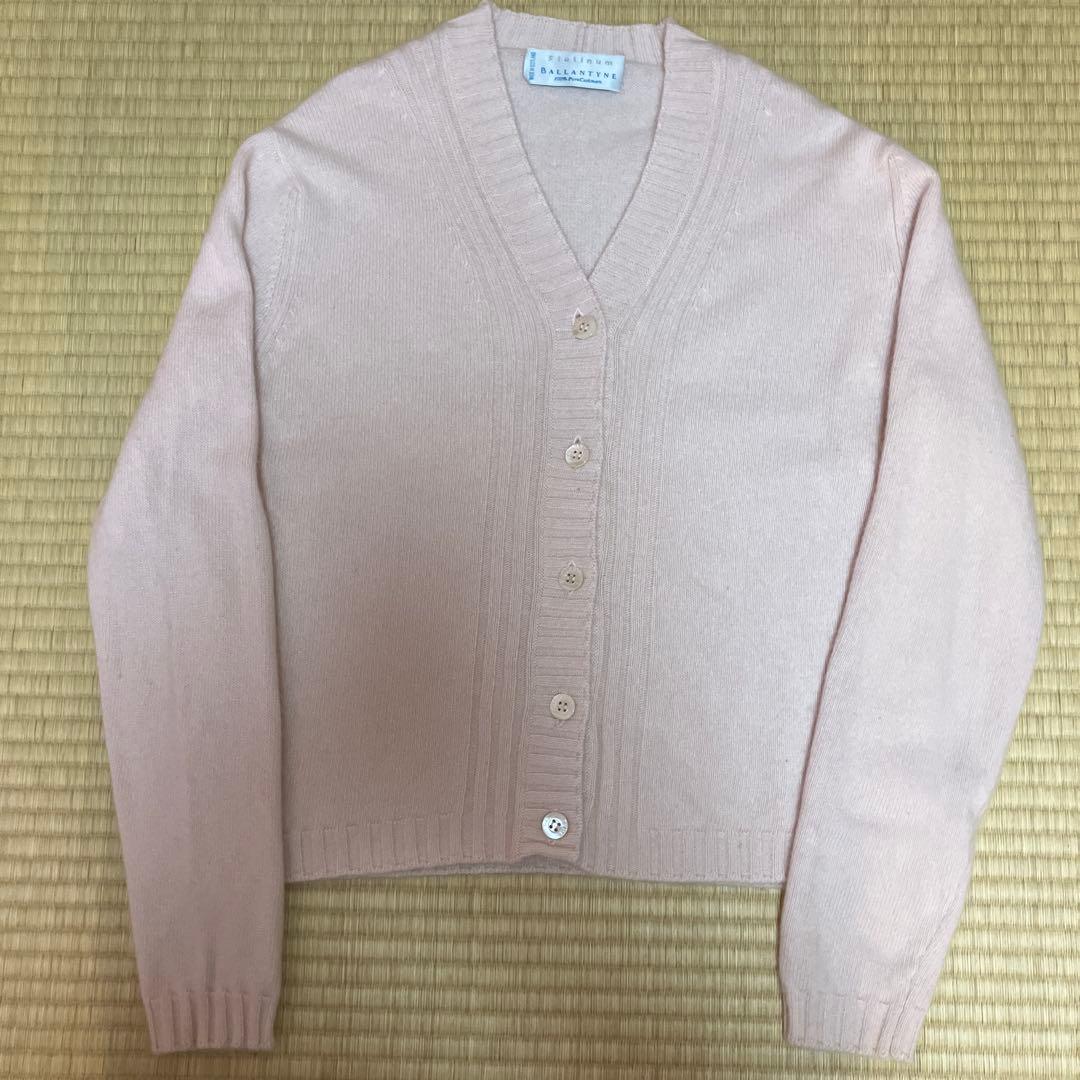 バランタインカシミヤ　カーディガン