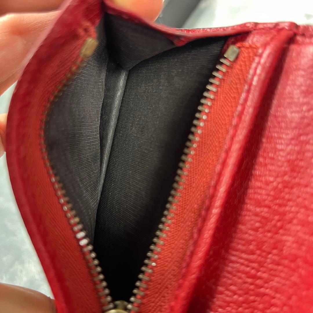 GUCCI グッチ 2つ折り財布 クイーン マーガレット GG シェリーライン
