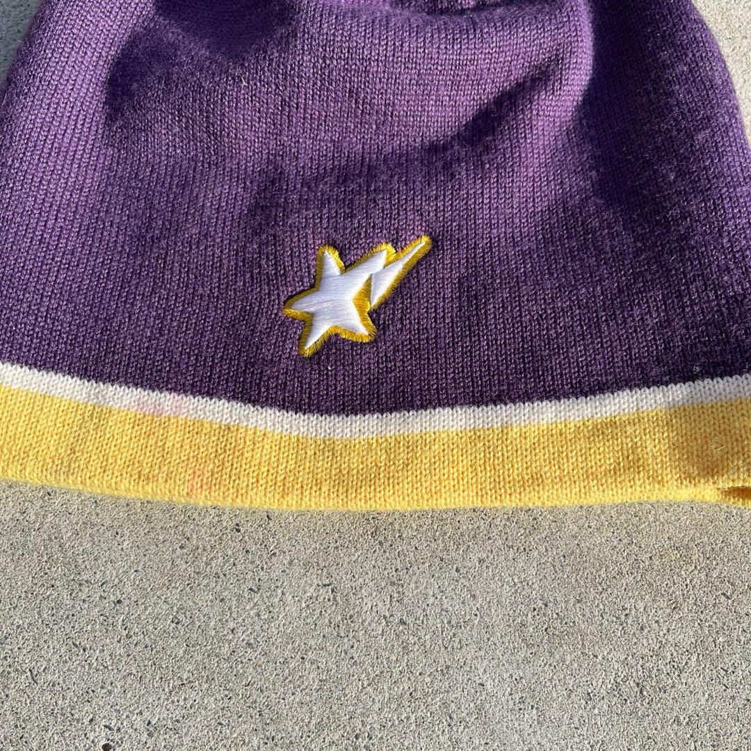 【希少】A BATHING APE ニット帽 ベイプスター Y2K NIGO期