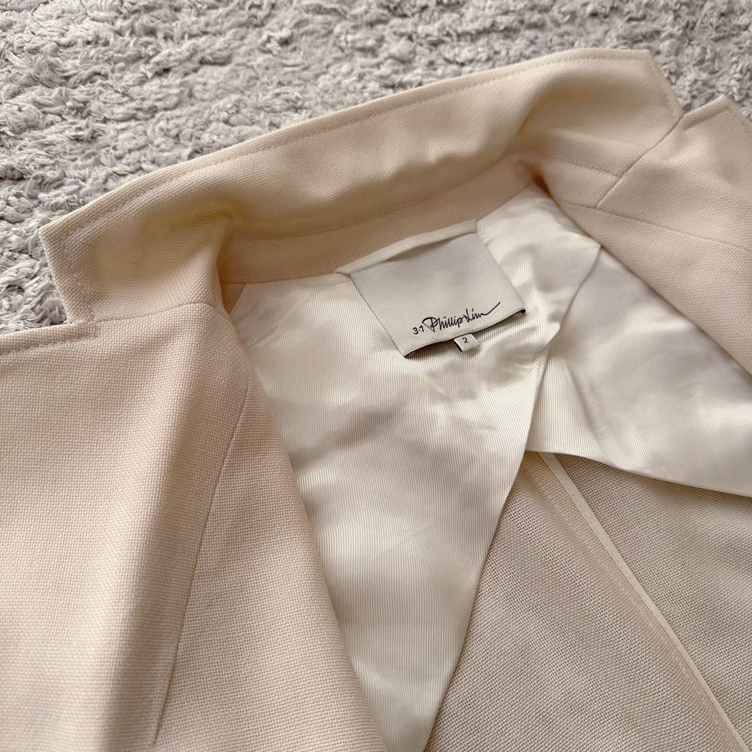 3.1 Phillip Lim：美品【サマーウール／金釦】テーラードジャケット