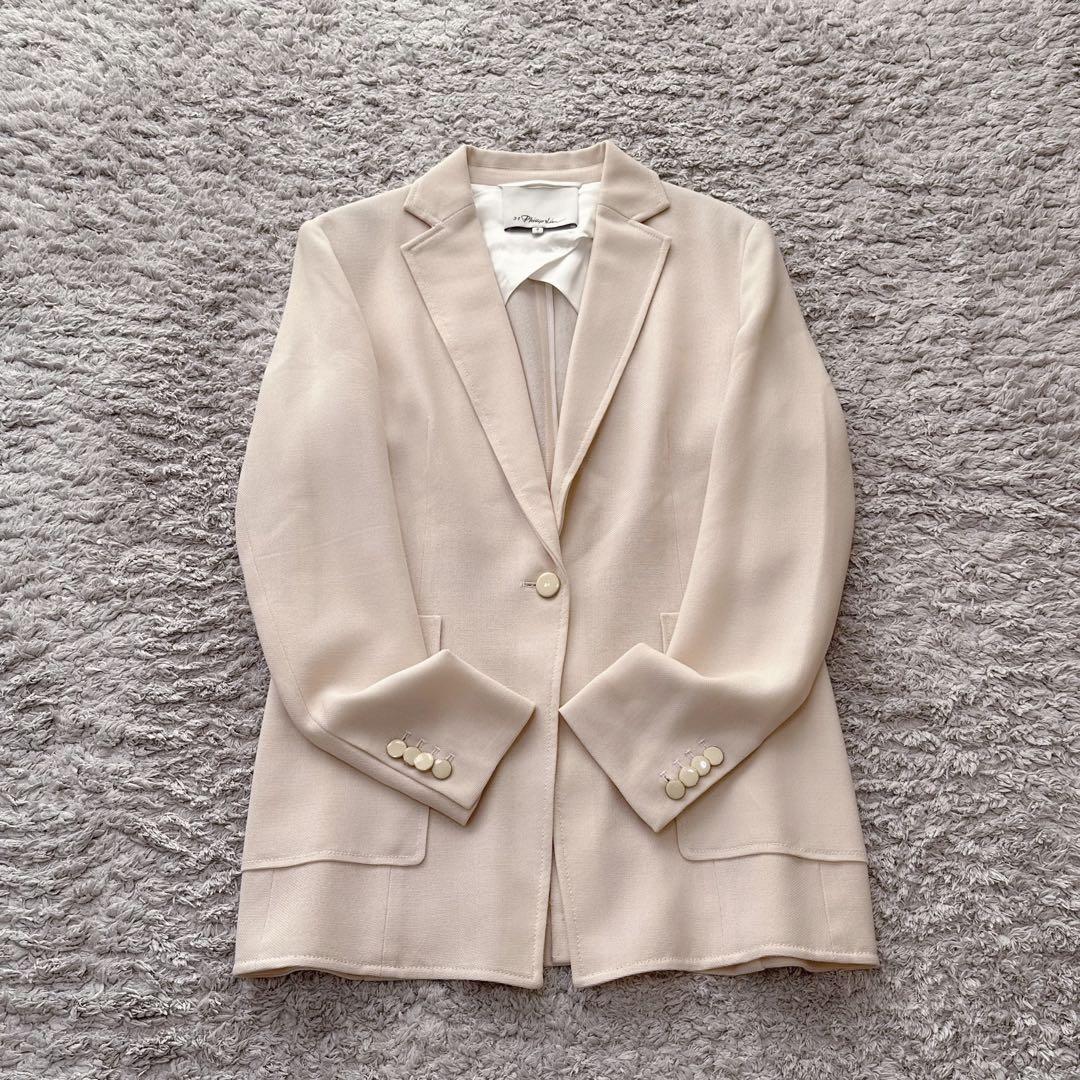 3.1 Phillip Lim：美品【サマーウール／金釦】テーラードジャケット