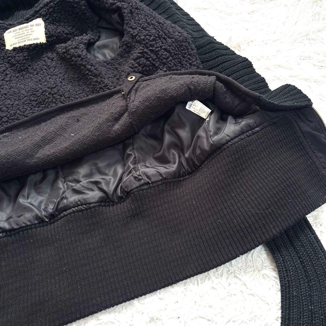 美品✨archive sly military fur modscoat y2k