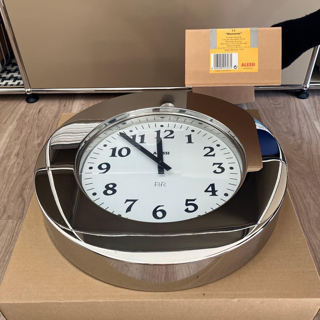 【最終値下げ】アレッシ掛け時計 alessi モーメント momento