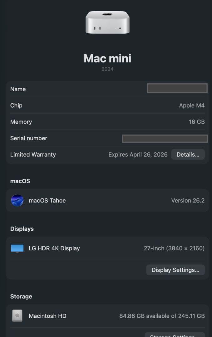 ま*ら様 Mac mini メモリ16GB