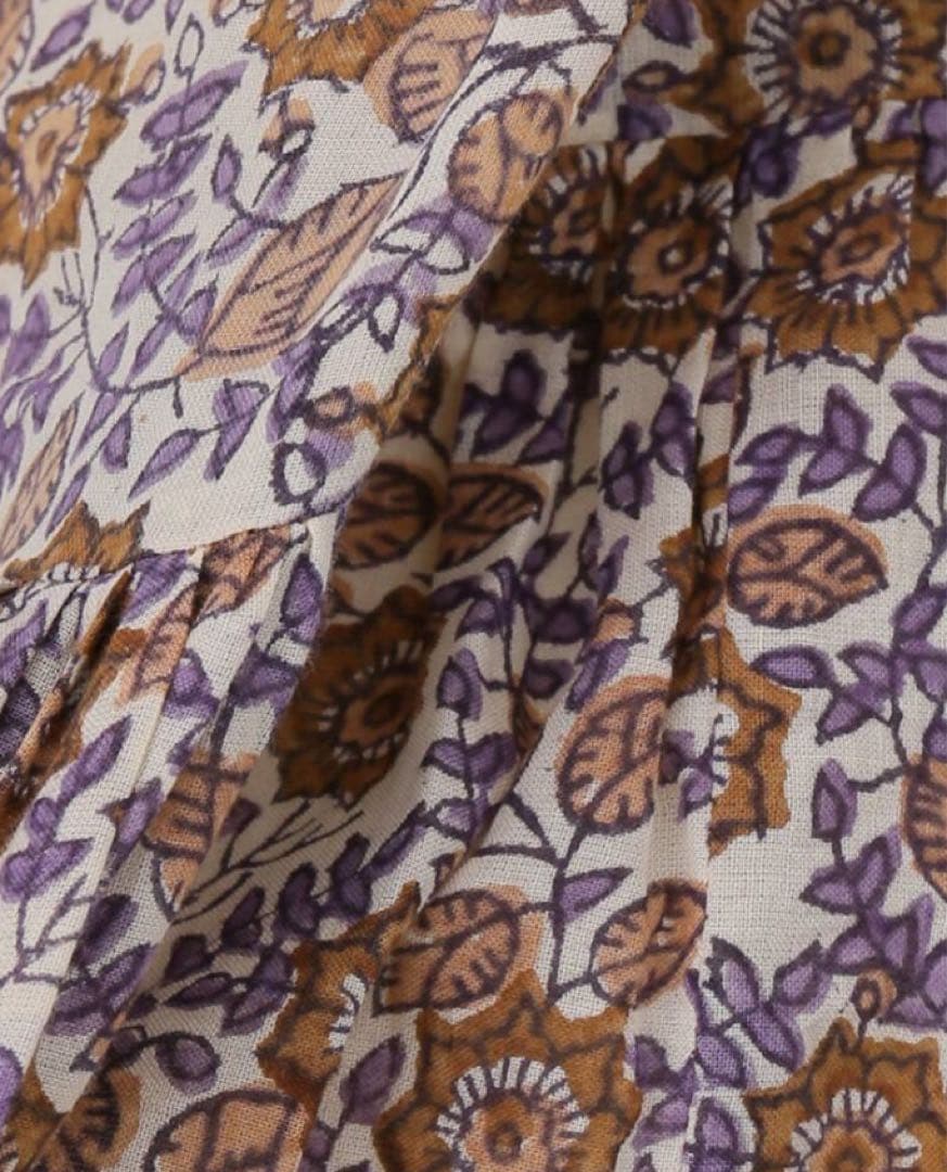 25SS タグ付　Deuxieme classe ロングスカート　マキシ　花柄