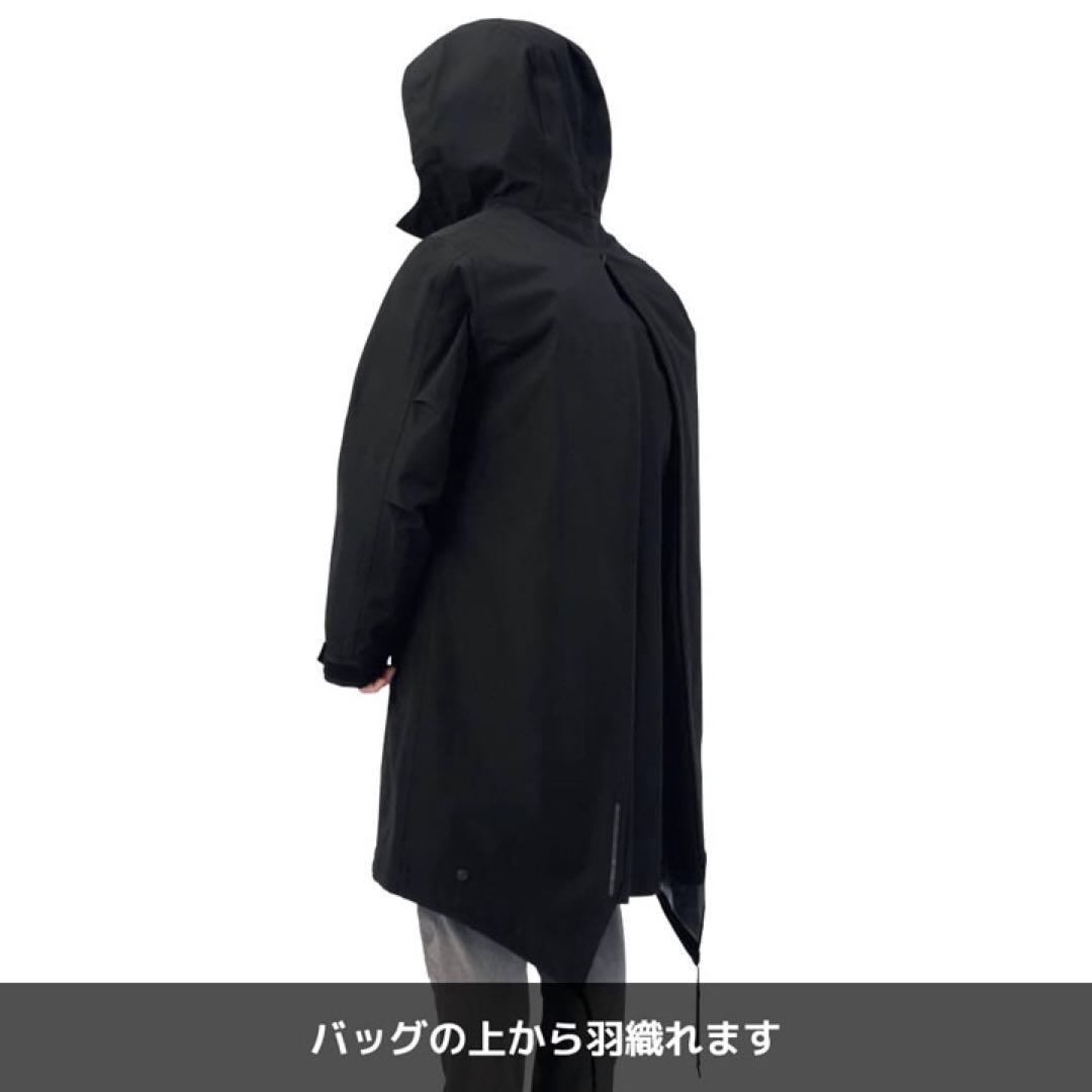 《希少サイズ》ワークマン コールド ウェザー バッグイン レイン ロングコート