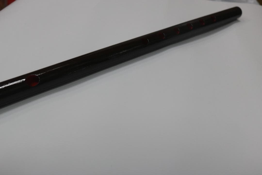 琉球横笛　竹製（A調）基本の音の高さになります。手工品　新品未使用