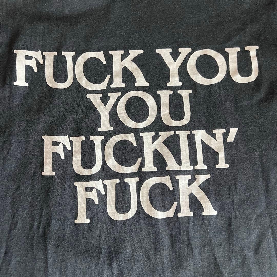 90s-00s FUCK YOU YOU FUCKIN FUCK Tシャツ XL