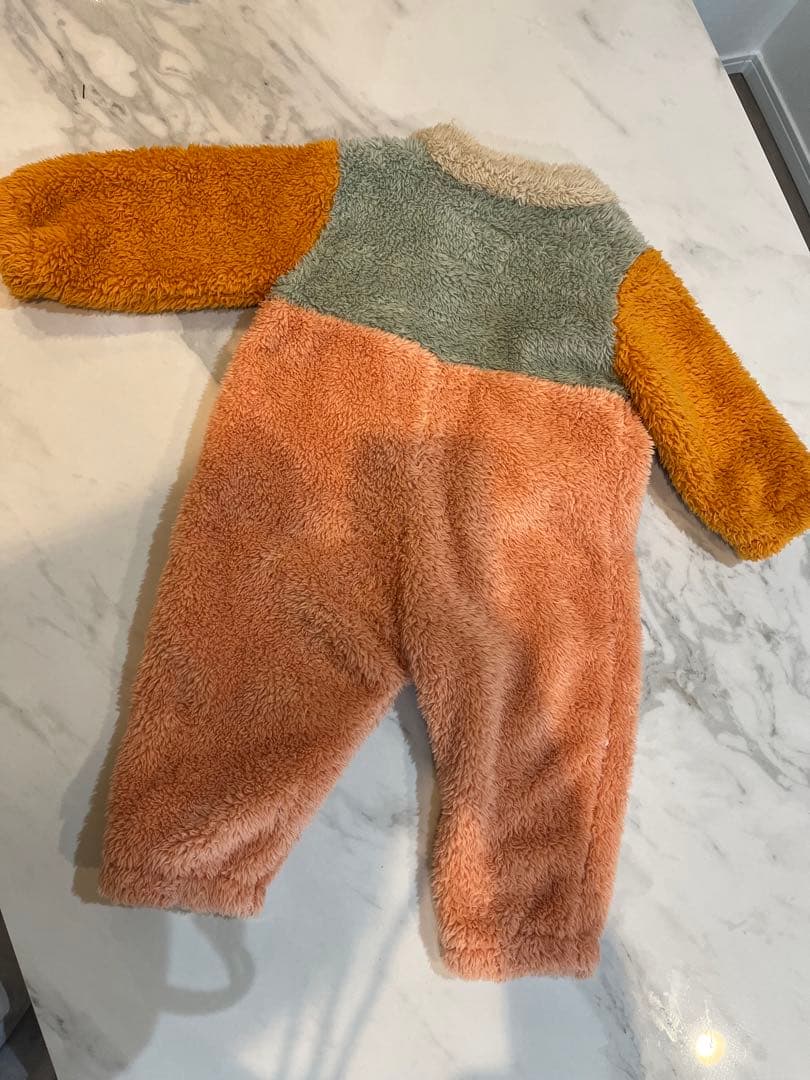 tinycottons フリース アウター　ジャンプスーツ 12M