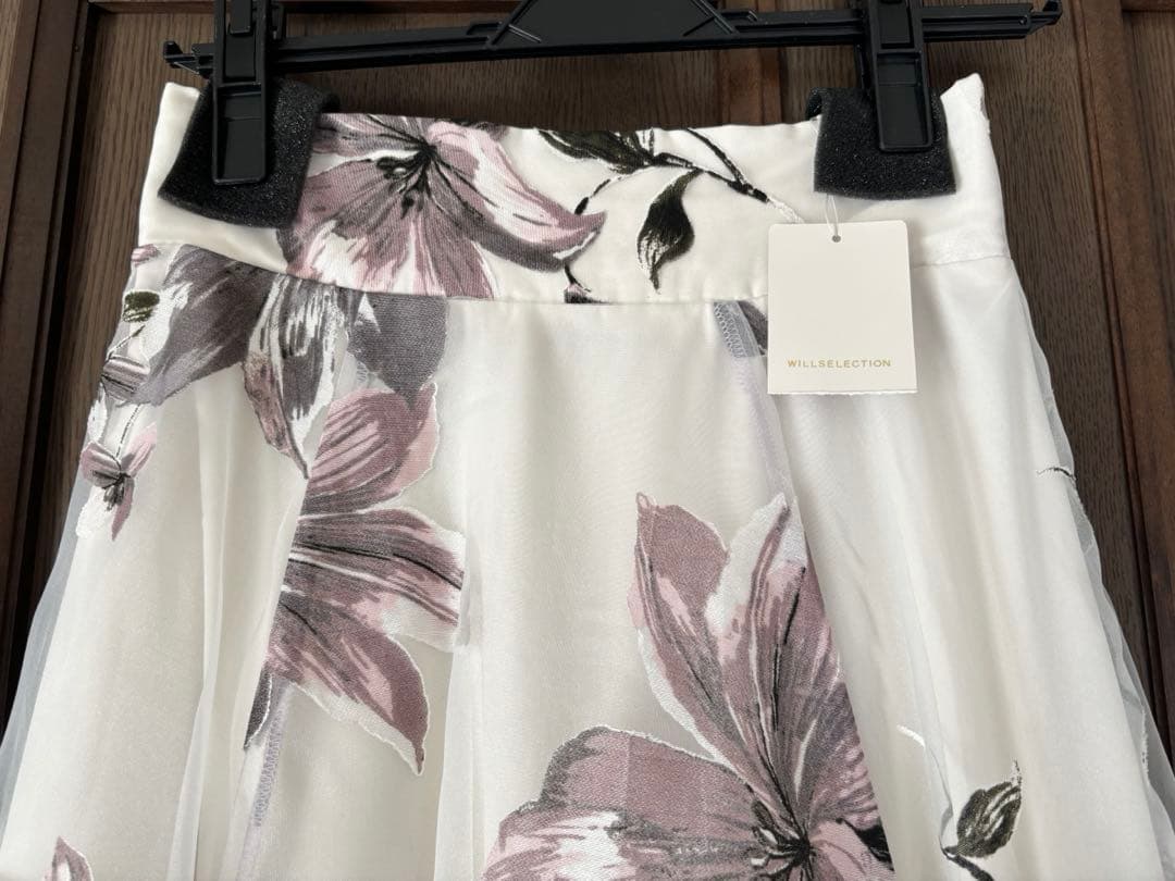 WILLSELECTION【新品】オパールフラワープリントスカート
