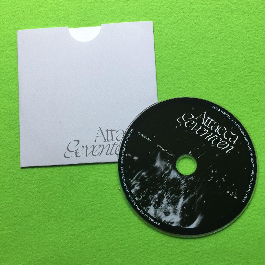 ヒポチ ver./SEVENTEEN 『Attacca Op.02』韓国語CD