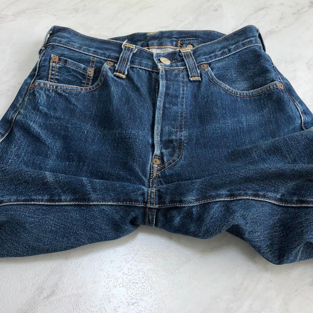 【希少】Levi's デニム 201xx シンチバック バレンシア W30