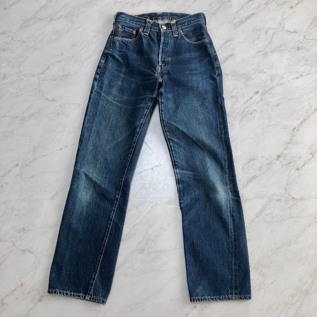【希少】Levi's デニム 201xx シンチバック バレンシア W30
