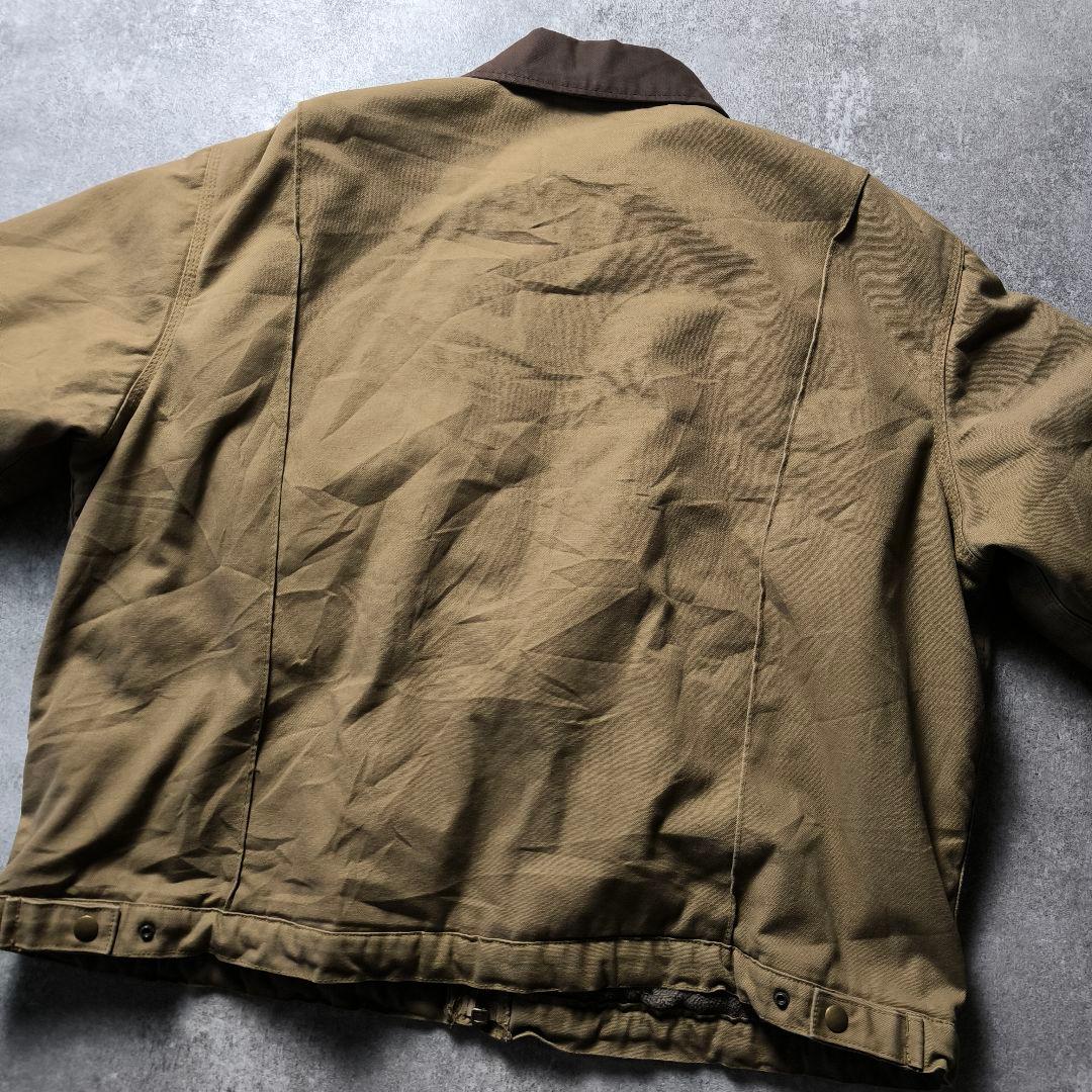 Cowboyダック地デトロイトジャケットキャメル短丈カバーオールアメカジ2XL