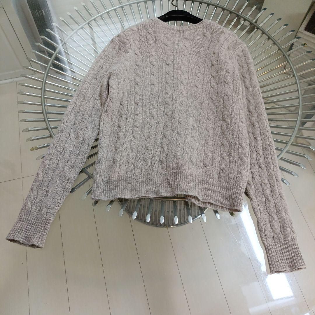 Ralph Lauren ケーブルニットカーディガン