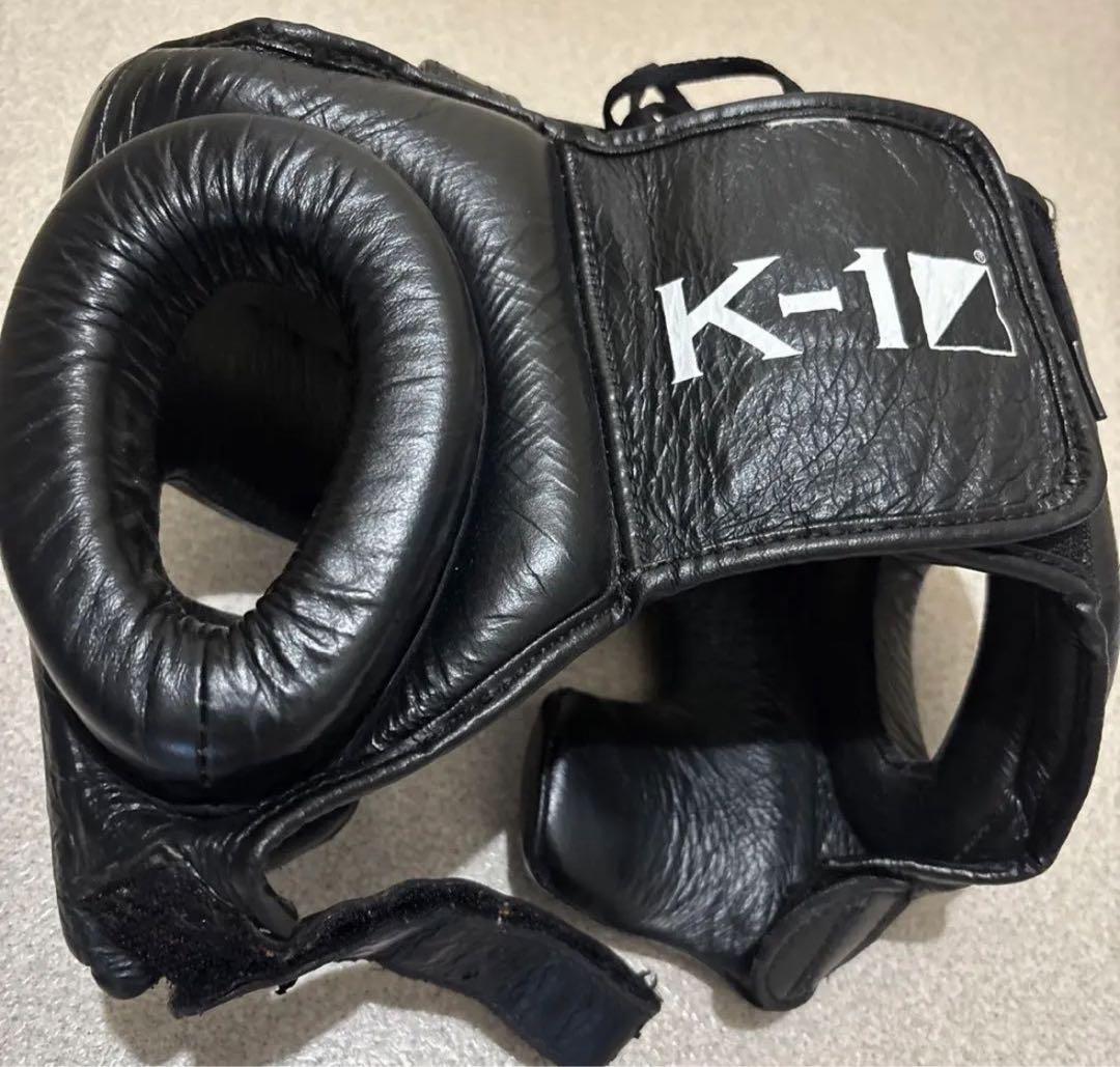 K-1 ヘッドギア 黒 m
