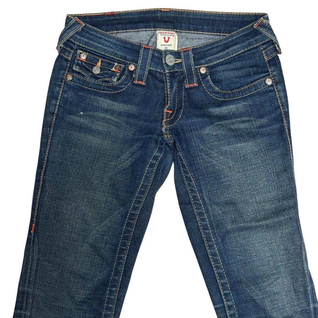 TRUE RELIGION JOEY フレアデニム y2k USA製 24