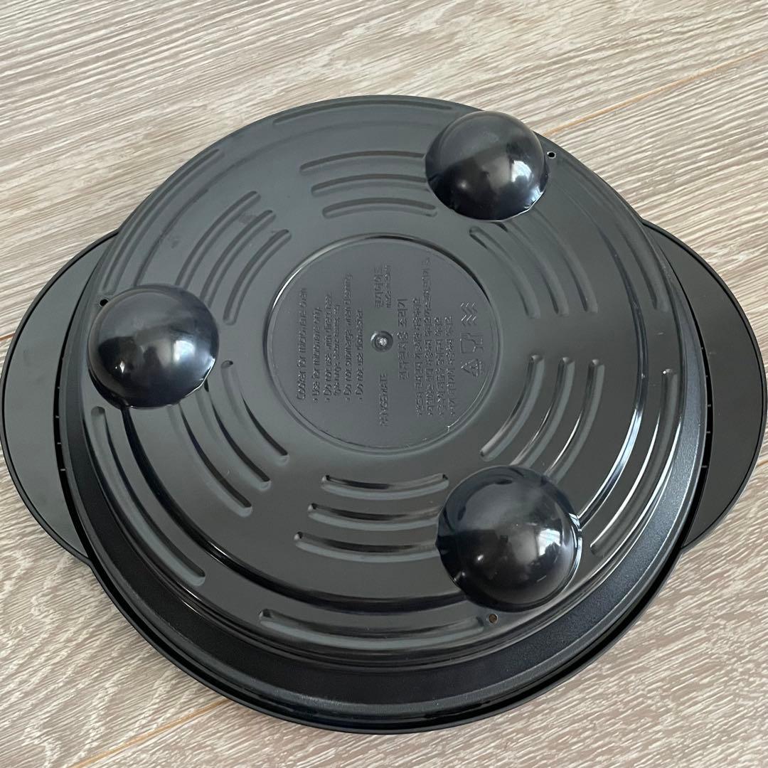 【美品】レンジメートプロ　電子レンジ調理器　正規品　簡単調理　ブラック　レシピ付