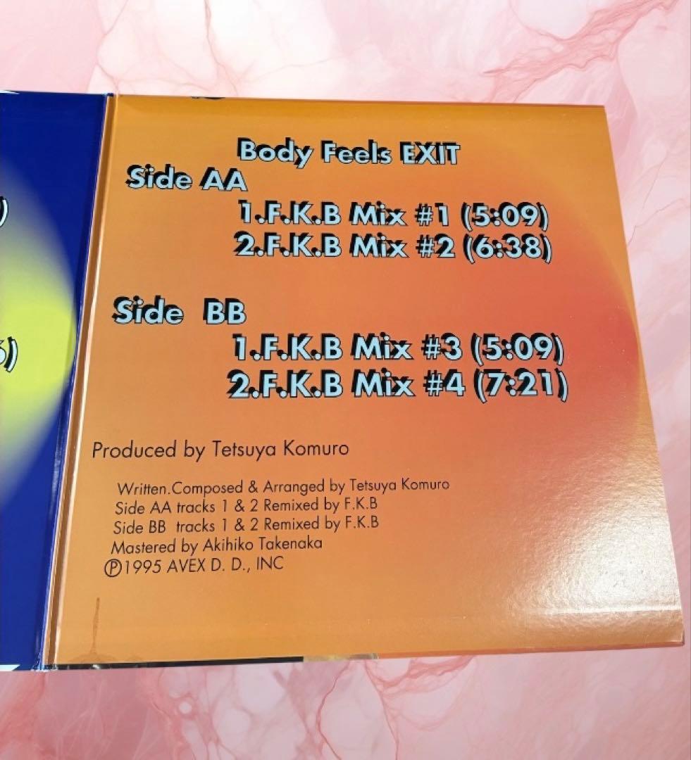 【希少品】 安室奈美恵 Body Feels EXIT レコード