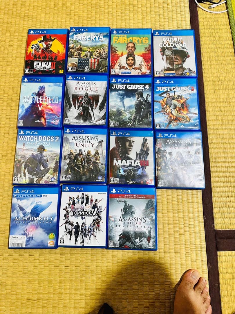 PS4 と17個　ゲム