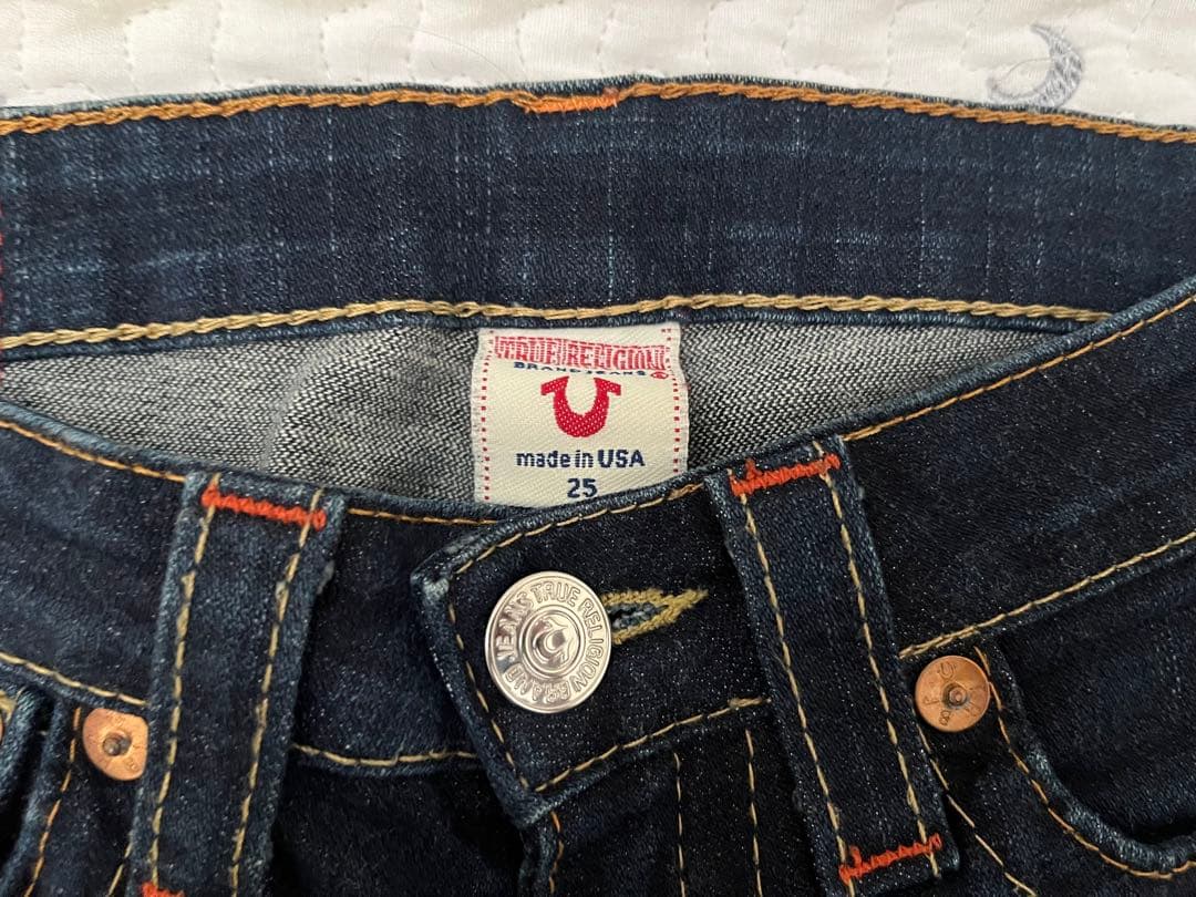 【希少】 TRUE RELIGION JOEY ブーツカット フレアデニム 25