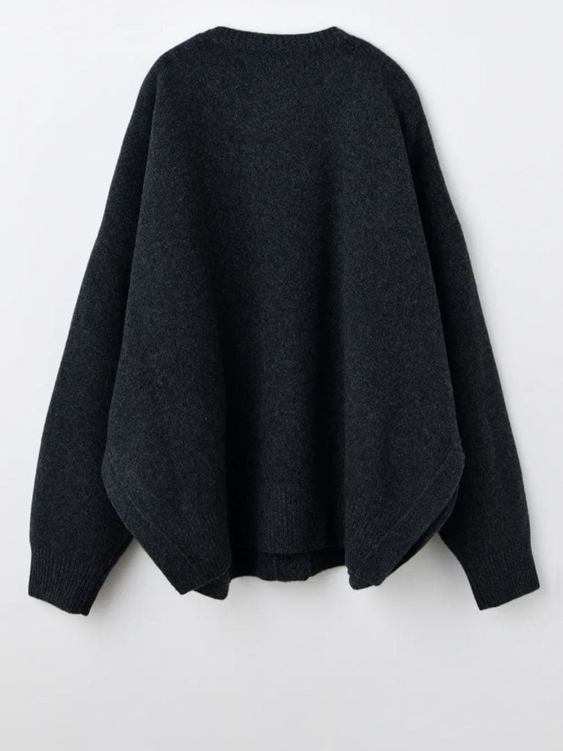 トップス ENFOLD CIRCLE CARDIGAN