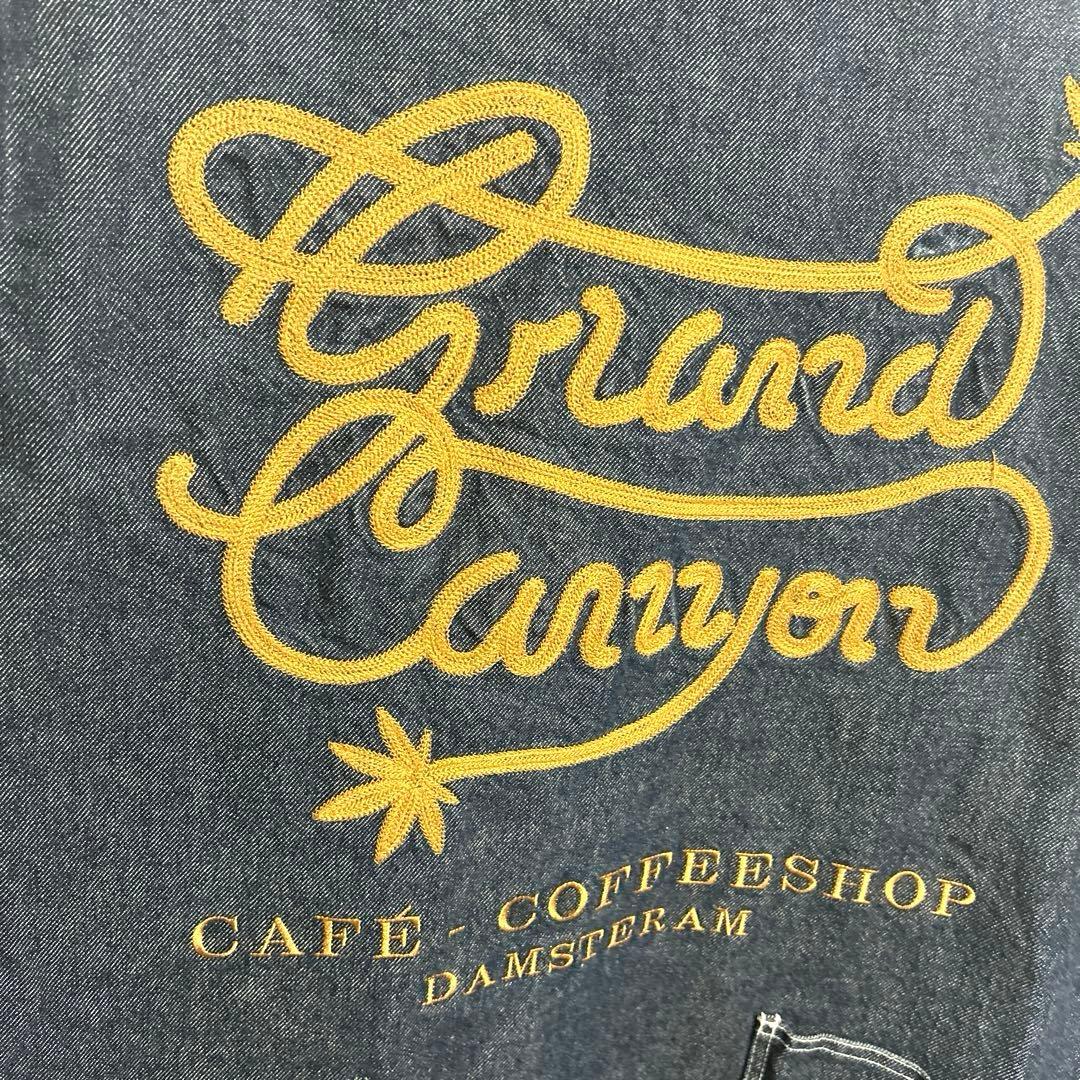 GDC グランドキャニオン デニムジャケット カバーオール 刺繍