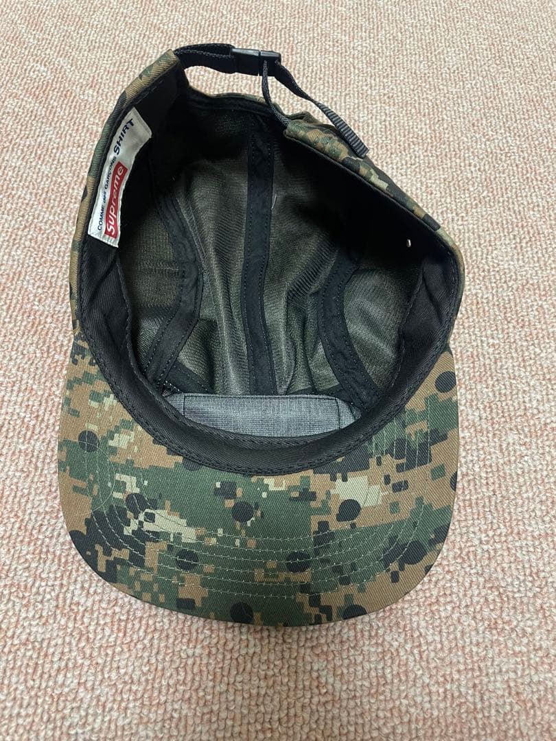 Supreme ×コムデギャルソン キャップ