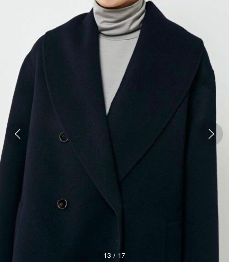 martinique/ショールカラーコート ¥99,000