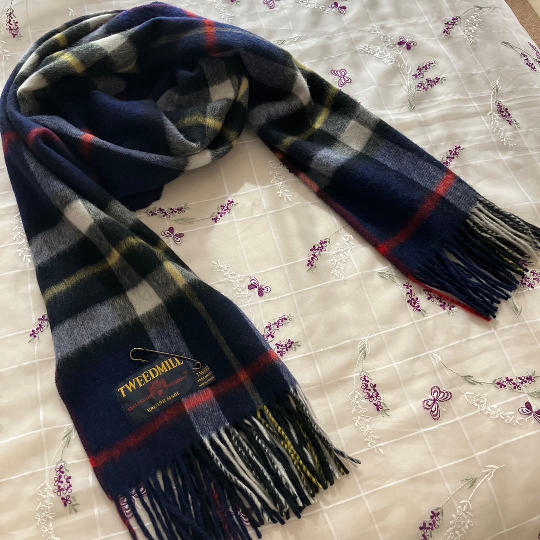 ココ様　TWEEDMILL ウール チェックストール