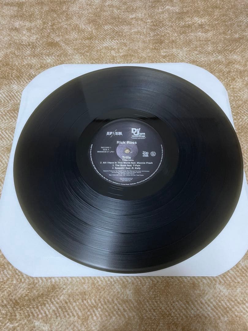 Rick Ross‎ Trilla lp レコード 12インチ ヒップホップ