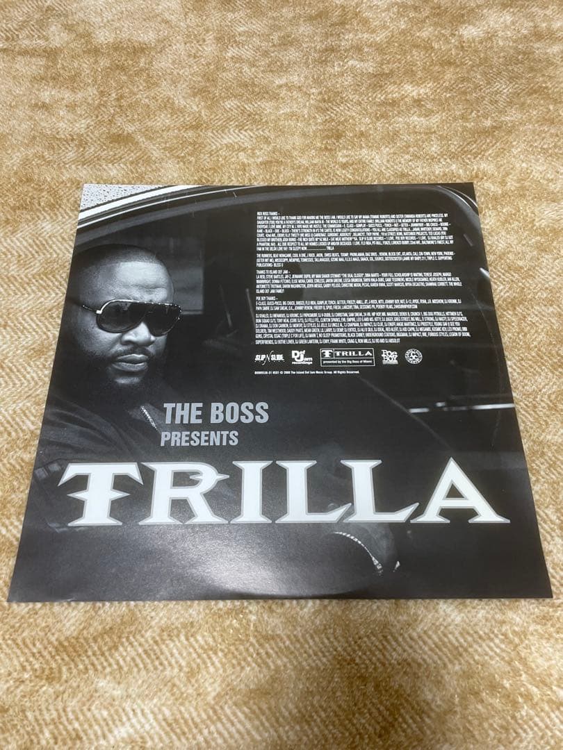 Rick Ross‎ Trilla lp レコード 12インチ ヒップホップ