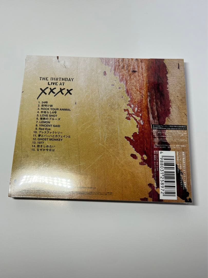 チバユウスケ　BIRTHDAY LIVE  2017 初回生産限定盤　40P