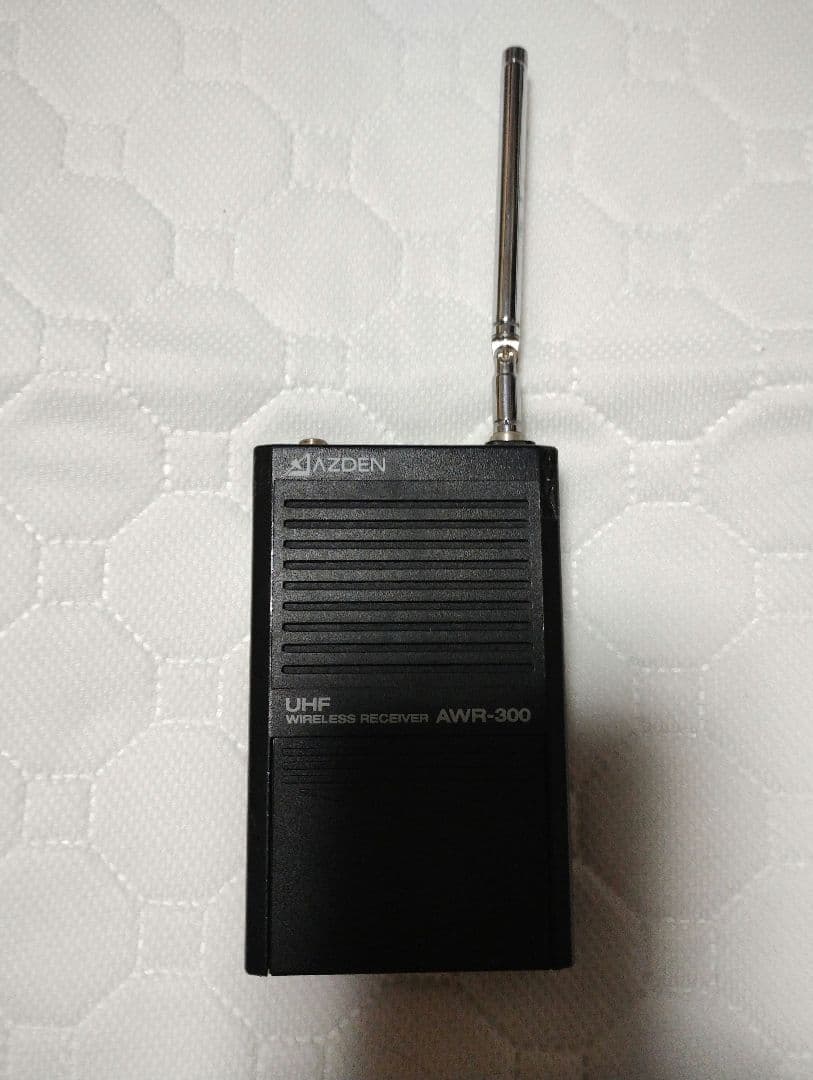 動作確認済 アツデン AWS-300 300MHz ワイヤレスシステム マイク