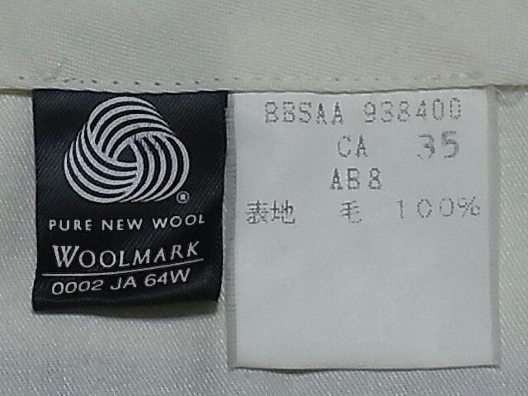 ブルックスブラザーズ　秋・冬用　3釦段返りスーツ　チャコールグレー　AB８　美品
