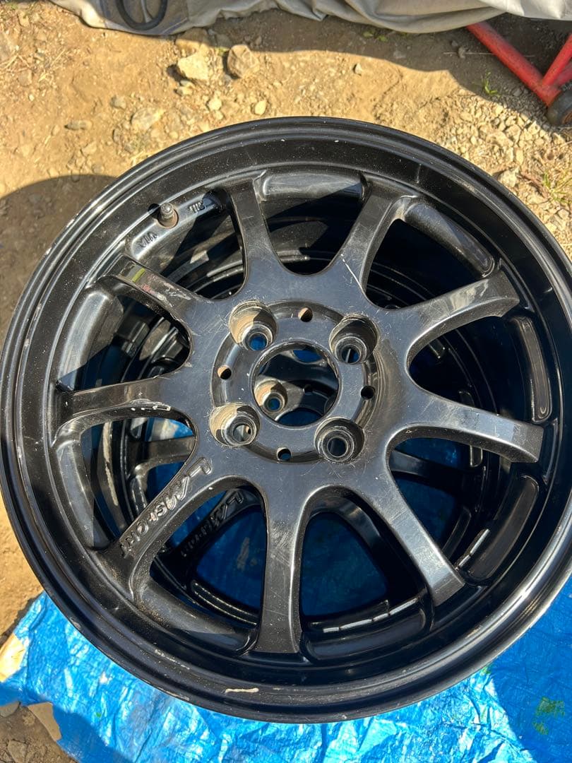 LM sport 15インチ　6j 42 4本セット　pcd100 4穴