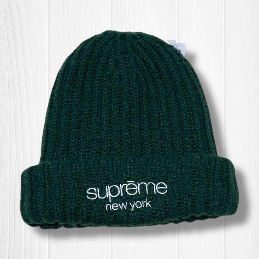 【23FW】Classic Logo Chunky Ribbed Beanie