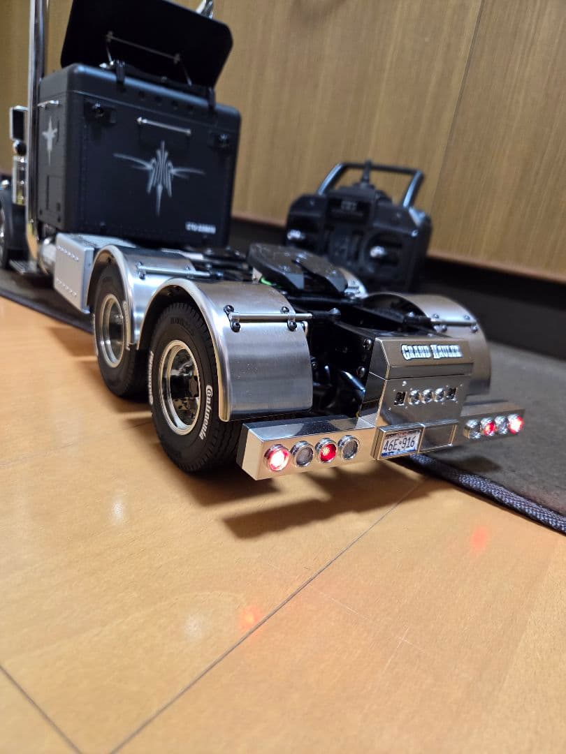 タミヤ1/14 　グランドハウラー　フルオペレーション