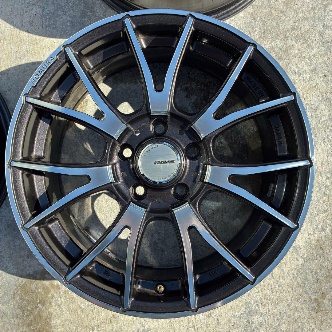 パ*ー様 RAYS HOMURA 17×7J 4本セット