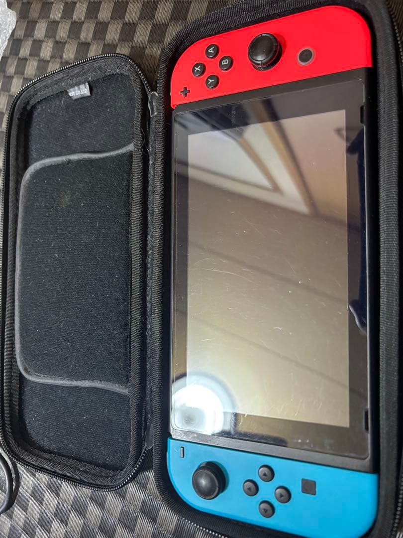 Nintendo Switch 本体＋ジョイコン1＋ケース＋有線LANアダプタ