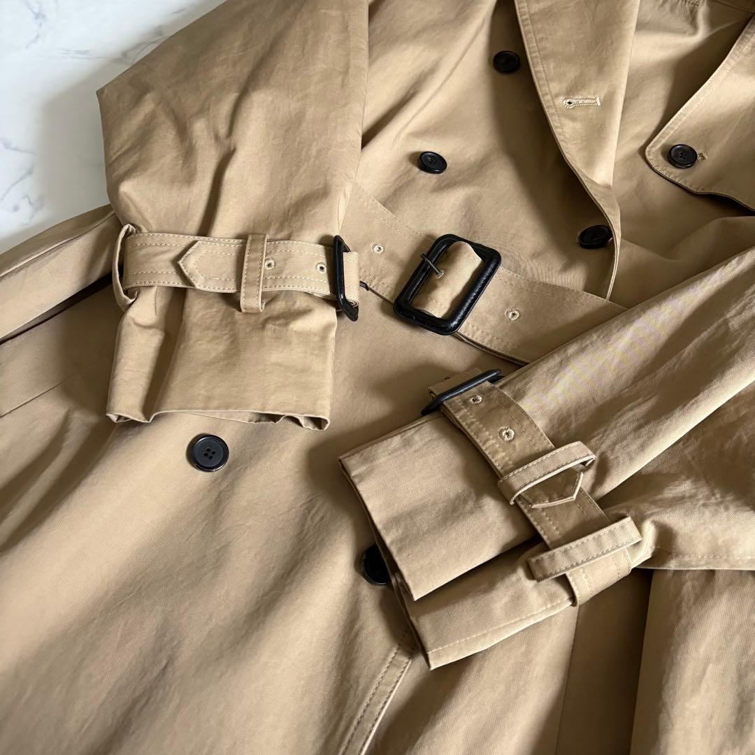 LOUNGEDRESS ラウンジドレス BASIC トレンチコート ベージュ