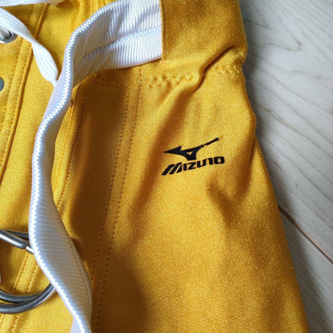 Mizuno アメリカンフットボールパンツ イエロー　S