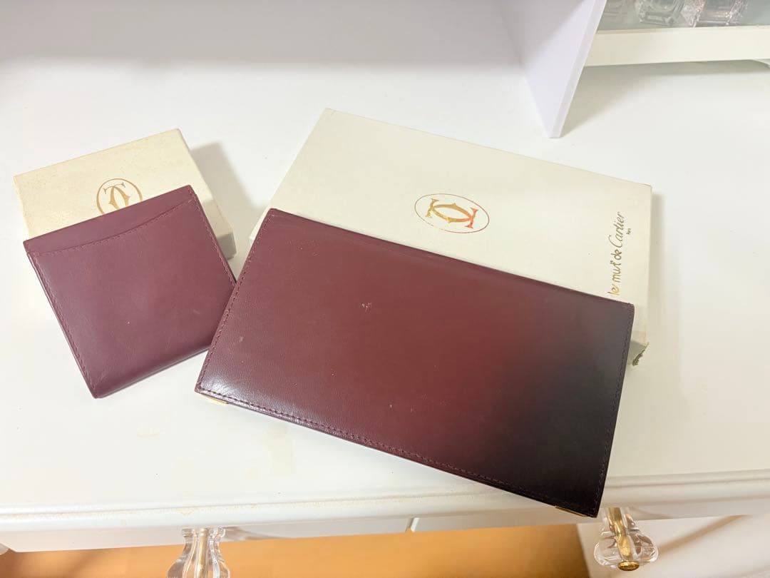 Cartier 財布 セット　箱付き