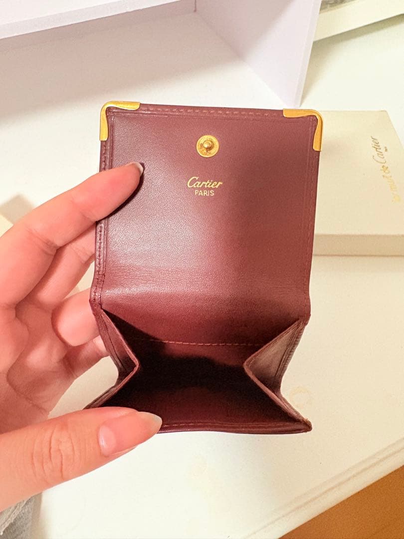 Cartier 財布 セット　箱付き