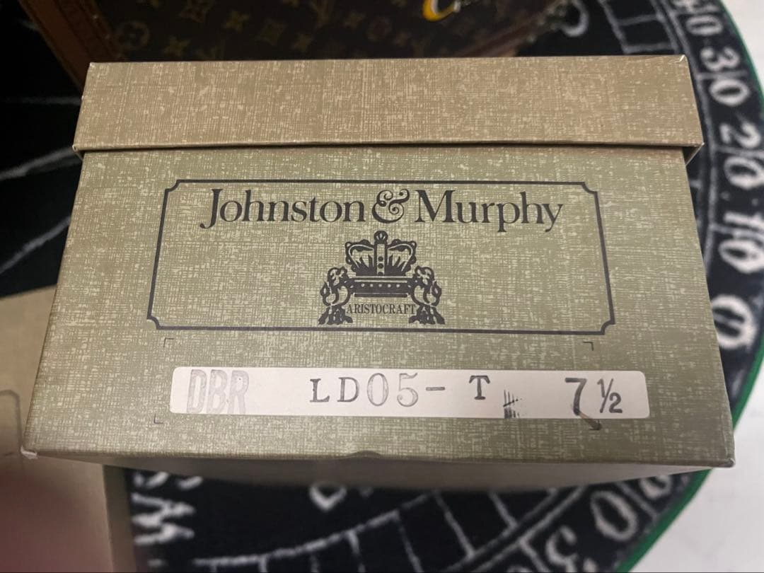 Johnston Murphy ブラウン シューズ　シンプル