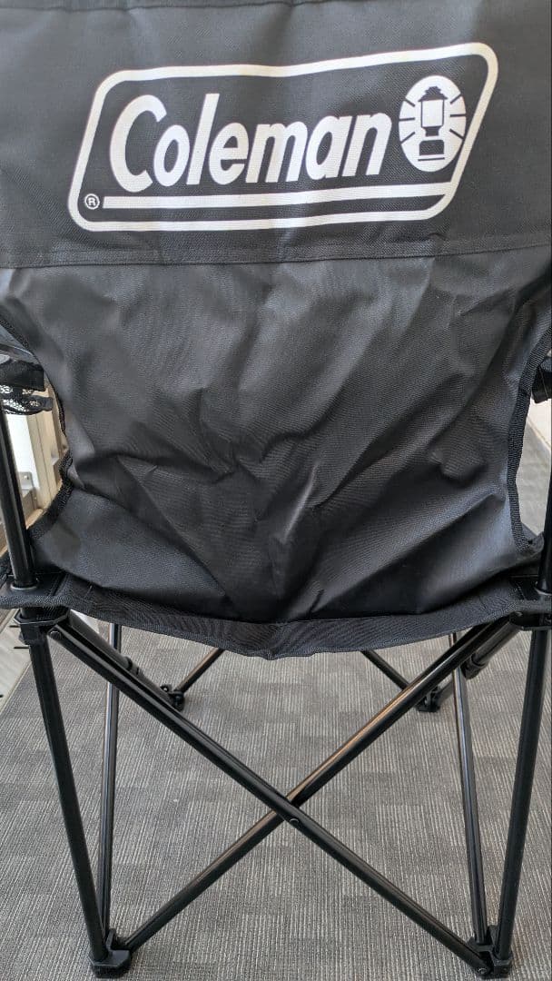 Coleman 折りたたみチェア 黒 4脚セット 大3脚 小1脚